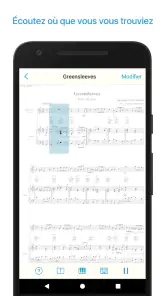 Lecteur de partitions musique screenshot