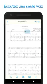 Lecteur de partitions musique screenshot