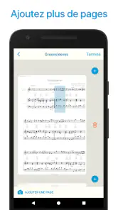 Lecteur de partitions musique screenshot