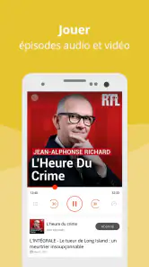 Lecteur de podcast -Podbean screenshot