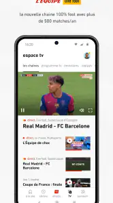 L’ÉQUIPE - actu, score, match screenshot
