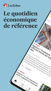 Les Echos, actualités éco screenshot