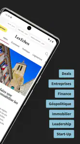 Les Echos, actualités éco screenshot