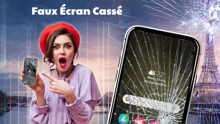 Les Fonds D'écran Cassé screenshot 1