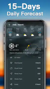 Les prévision météo screenshot