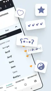 Lettre Fonts - Texte Stylisé screenshot