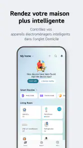 LG ThinQ screenshot