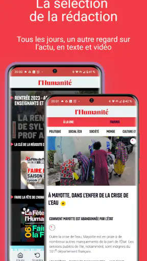 L'Humanité - Le journal screenshot 1