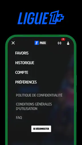 Ligue 1+ screenshot 1