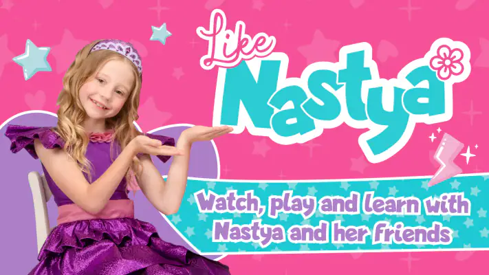 Like Nastya: Jeux et Vidéos screenshot 1