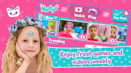 Like Nastya: Jeux et Vidéos screenshot 8