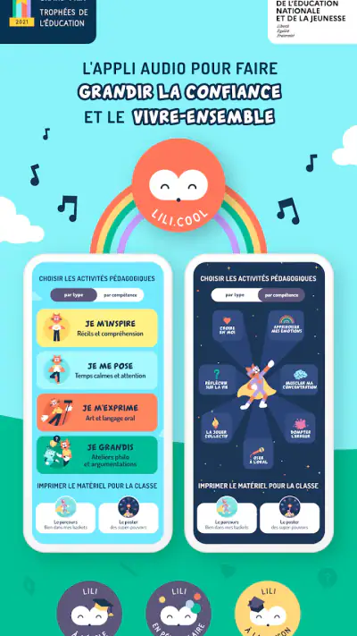 Lili Podcasts & jeux éducatifs screenshot 1