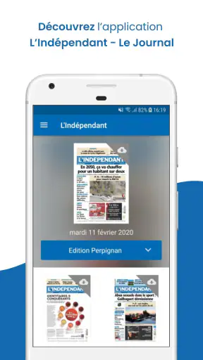 L'independant, Le Journal screenshot 1
