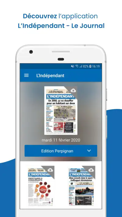 L'independant, Le Journal screenshot 1