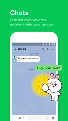 LINE : Appels & messages screenshot 1