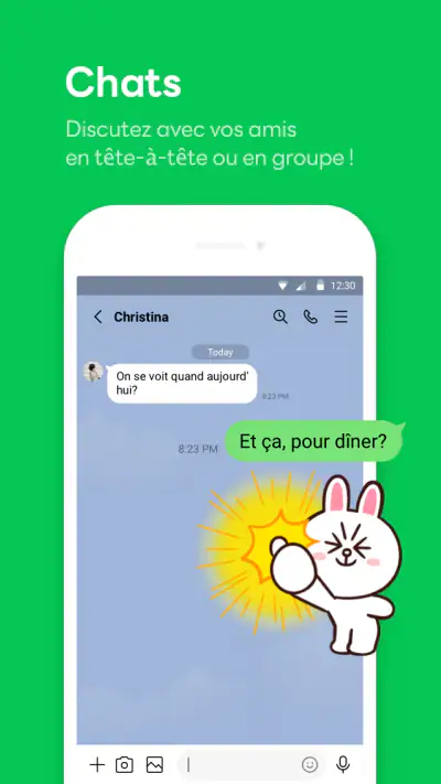 LINE : Appels & messages screenshot 1