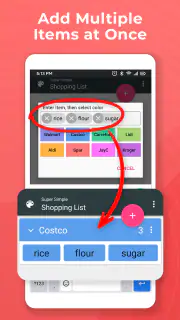 Liste d'achats super simple screenshot 3