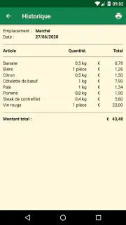 Liste de courses - SoftList screenshot 5