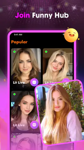 Lit Live - Video Chat Online screenshot 1