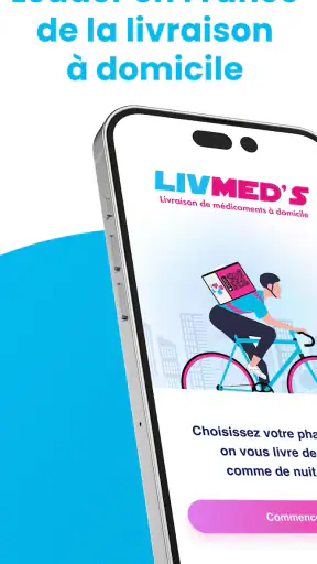 Livmed's : Livraison Pharmacie screenshot 1