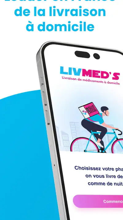 Livmed's : Livraison Pharmacie screenshot 1