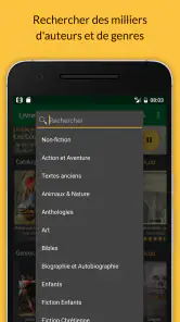 Livres Audio screenshot
