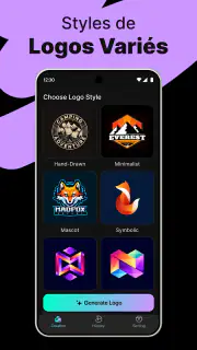 Logo Maker - Création IA screenshot 2