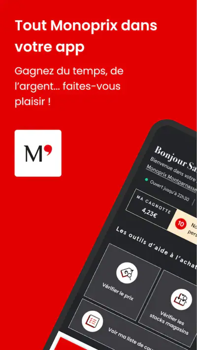 M' Monoprix screenshot 1