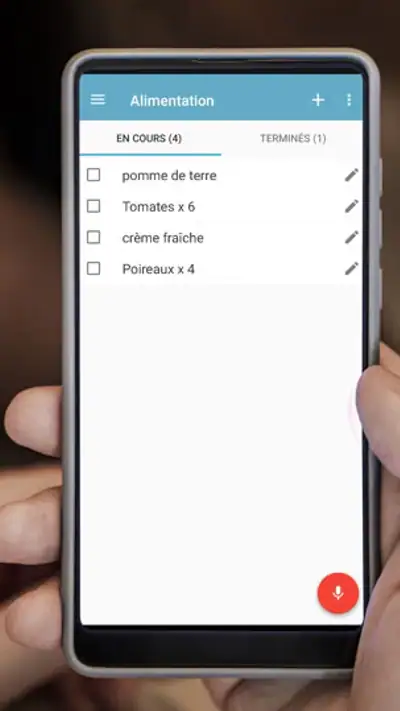 Ma liste de courses screenshot 1