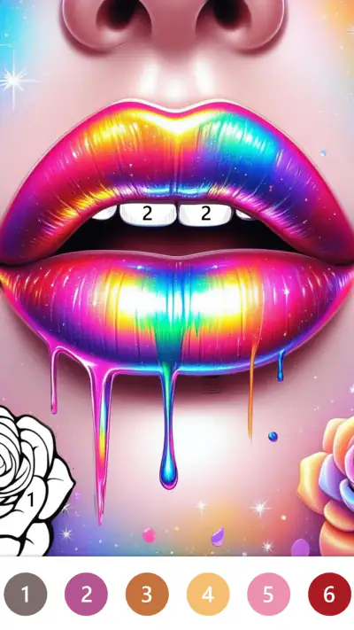 Macabre Color Paint By Number screenshot 1