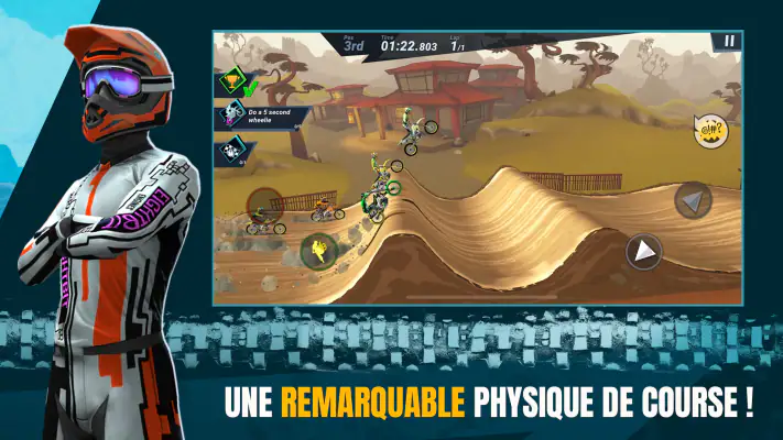 Mad Skills Motocross 3 screenshot 1