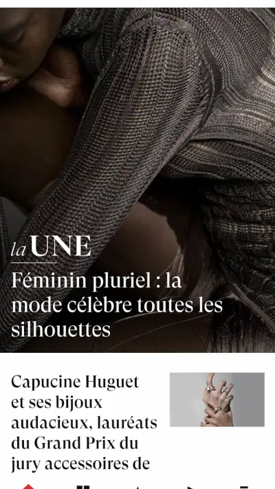 Madame Figaro, le news féminin screenshot 1