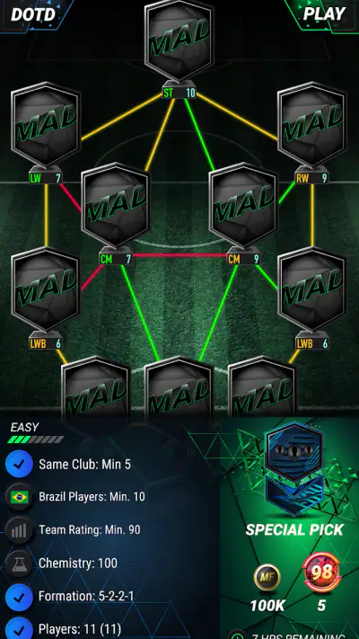 MADFUT 25 screenshot 1