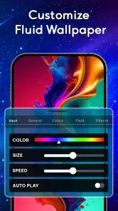 MagicFluid: Fond d'écran animé screenshot