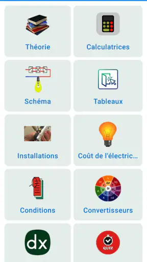 Manuel de l'électricien screenshot 1