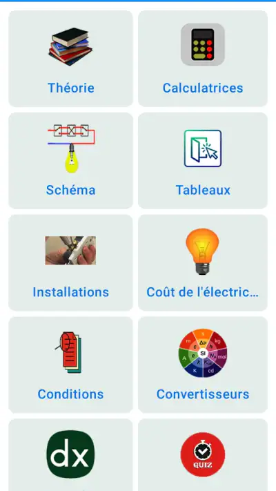 Manuel de l'électricien screenshot 1