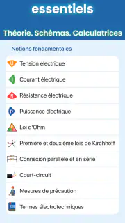 Manuel de l'électricien screenshot 3