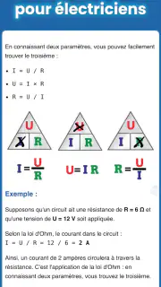 Manuel de l'électricien screenshot 7