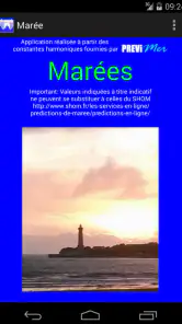 Maree screenshot