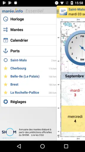 marée.info Essentiel screenshot 1