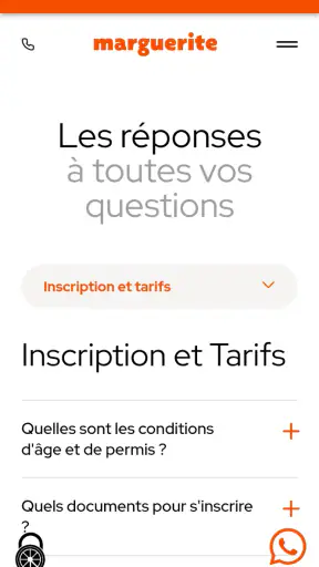 marguerite Autopartage Nantes screenshot 1