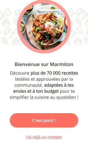 Marmiton, recettes de cuisine screenshot 1