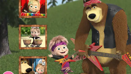 Masha et l'ours Jeux éducatifs screenshot