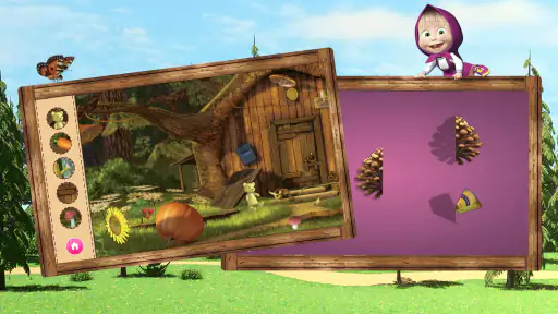 Masha et l'ours Jeux éducatifs screenshot