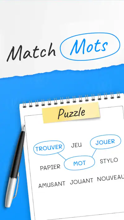 Match Mots : Jeu de Connexions screenshot 1