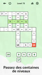 Math Crossword — Jeux de Maths screenshot