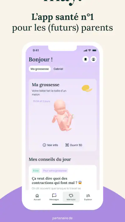 May - Bébé, Grossesse, Parents screenshot 1