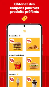 McDonald’s App Antilles Guyane screenshot