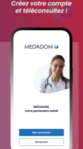 MEDADOM | Un médecin en visio screenshot