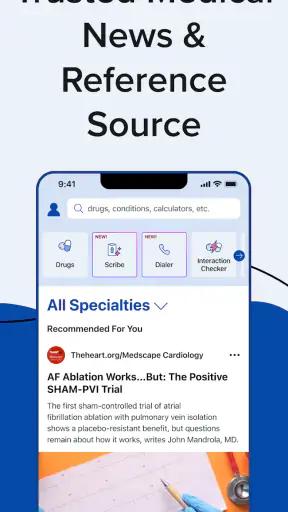 Medscape screenshot 1
